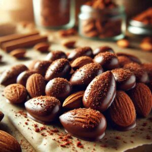 Homemade Chocolate Covered Almonds Recipe