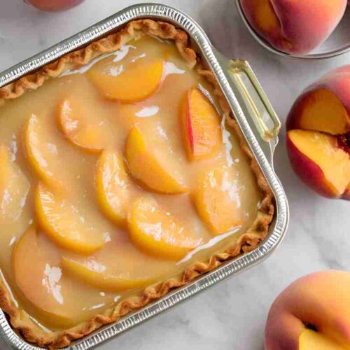Peach Pie With Canned Peaches
