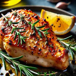 Perfect Roasted Bone-In Chicken Breast