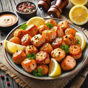 salmon bites recipe